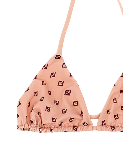 Micro patchwork bikini top Beachwear