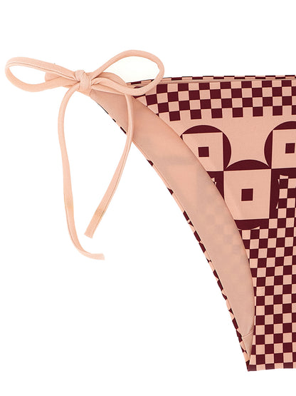 Micro patchwork bikini briefs Beachwear