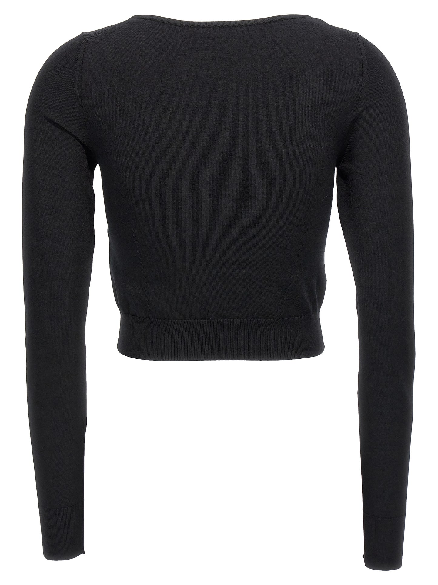 Logo cropped sweater Sweater, cardigans