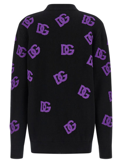 Logo cardigan Sweater, cardigans