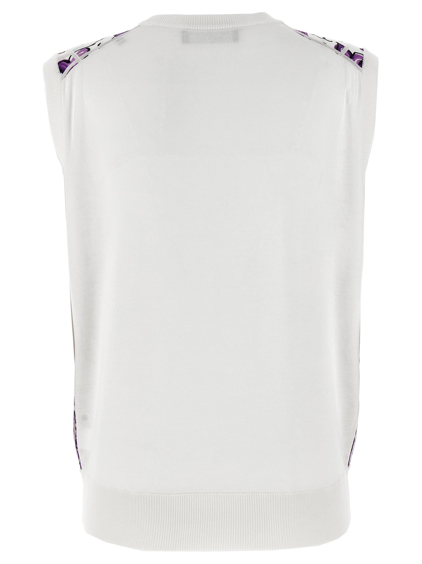 'Maiolica' printed vest Gilet