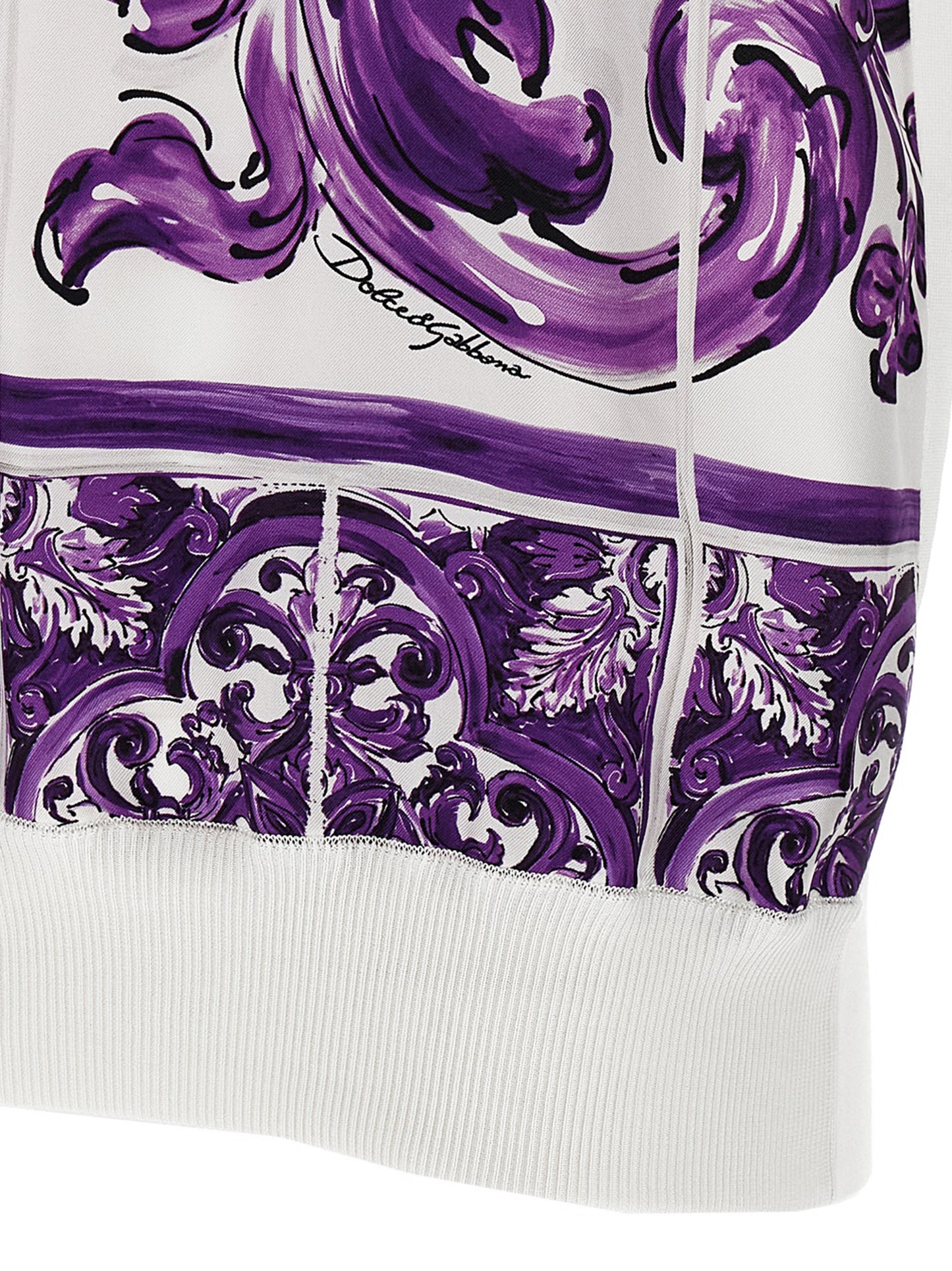 'Maiolica' printed vest Gilet