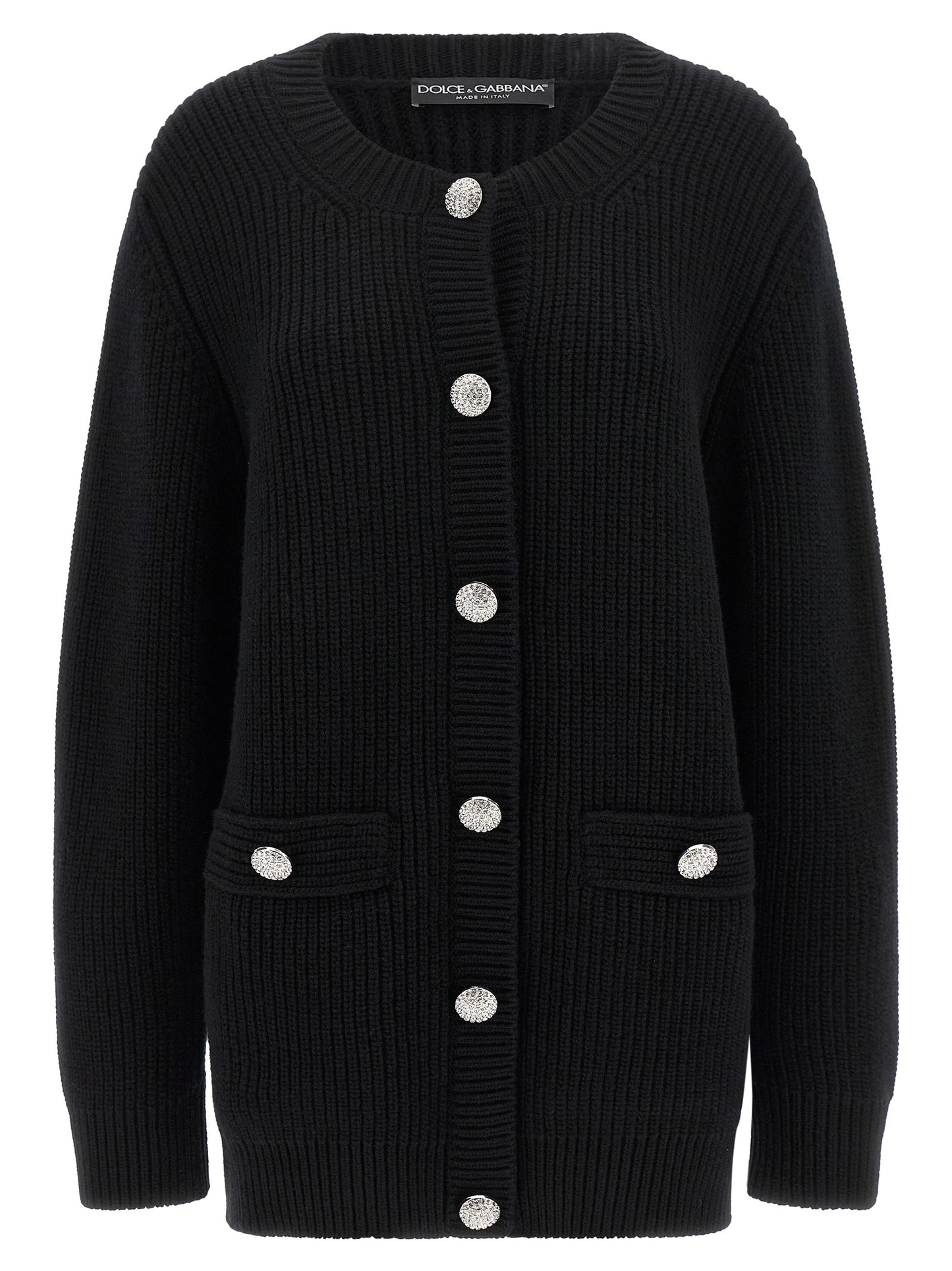 Jewel buttons cardigan Sweater, cardigans