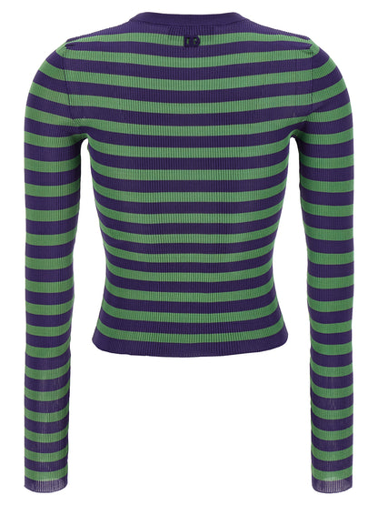 Striped viscose sweater Sweater, cardigans