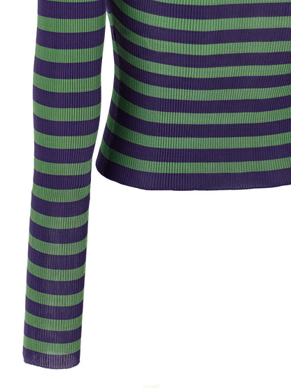Striped viscose sweater Sweater, cardigans