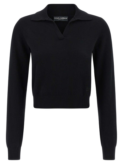 Polo jersey Sweater, cardigans