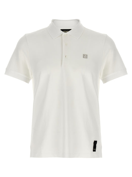 FF metallic logo polo shirt Polo