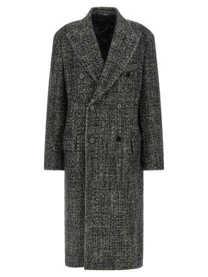 Bouclé wool coat Coats, trench coats