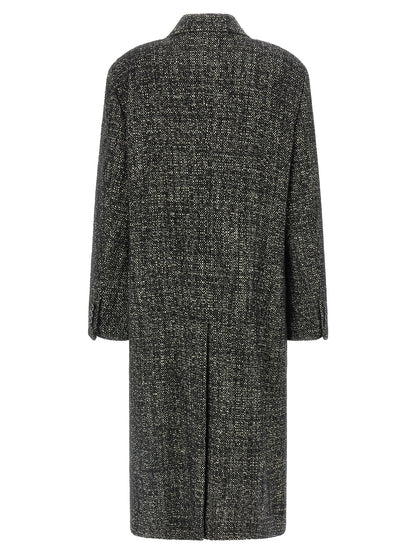 Bouclé wool coat Coats, trench coats
