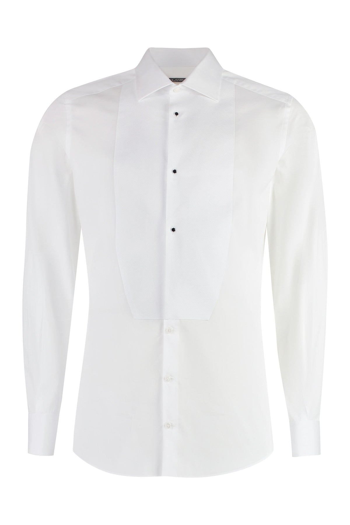 Dolce & Gabbana Poplin tuxedo shirt
