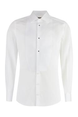 Dolce & Gabbana Poplin tuxedo shirt