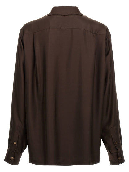 Logo embroidery shirt Shirt, blouse