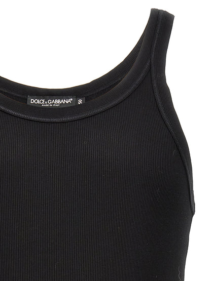 Ribbed tank top Tops