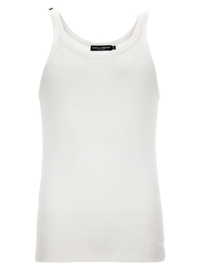 Ribbed tank top Tops