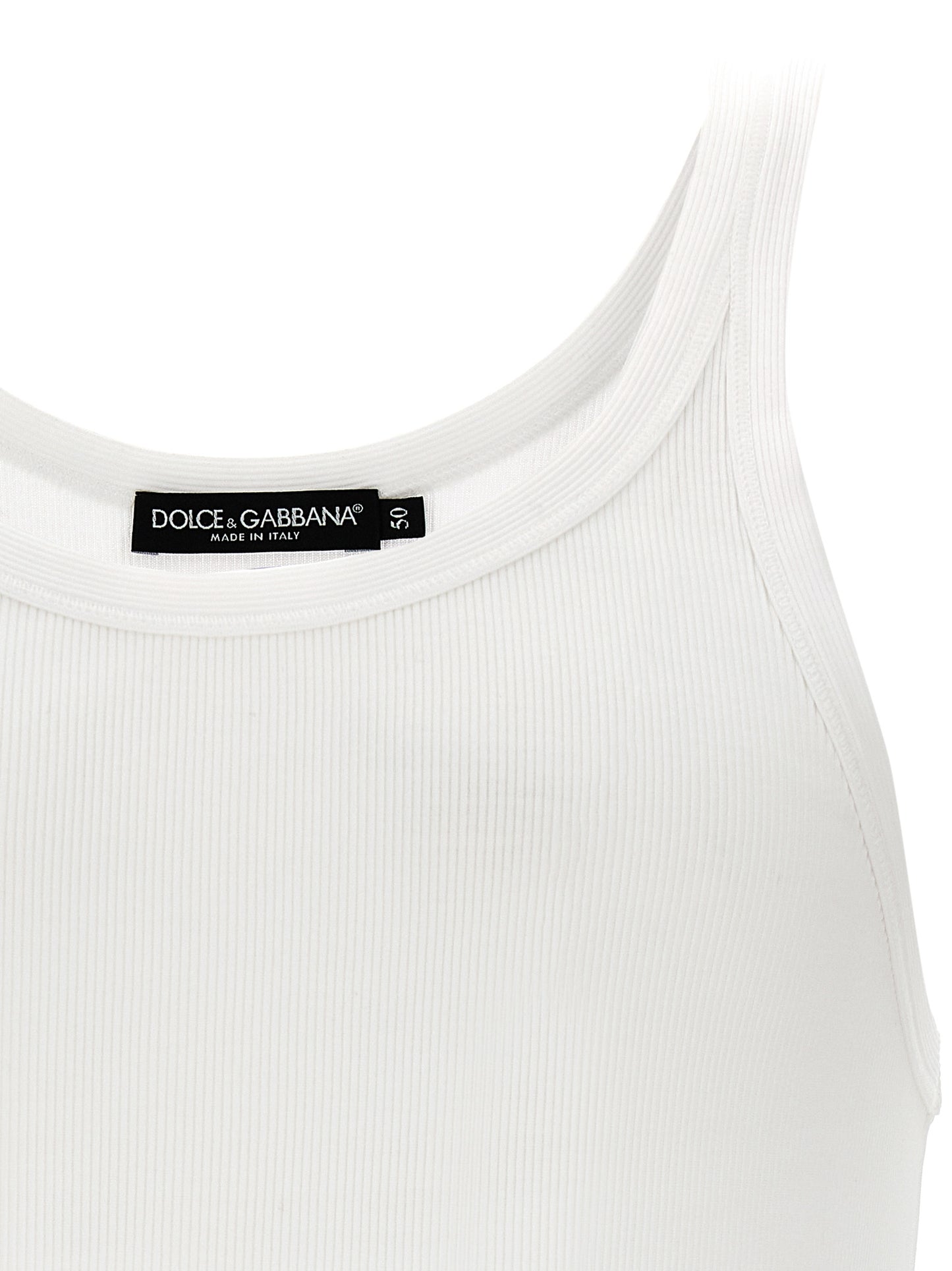 Ribbed tank top Tops