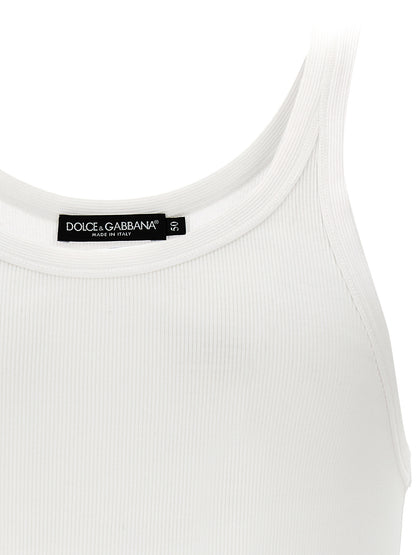 Ribbed tank top Tops
