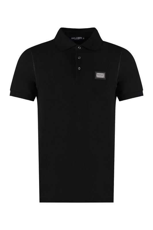Dolce & Gabbana Cotton-piqué polo shirt