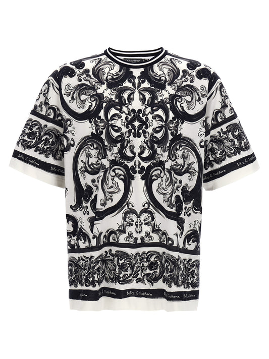 'Maiolica' print T-shirt T-shirt