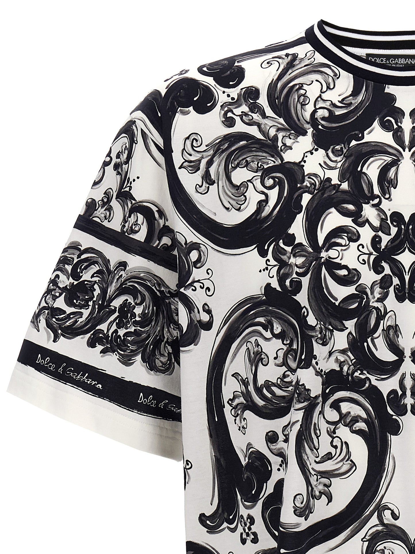 'Maiolica' print T-shirt T-shirt