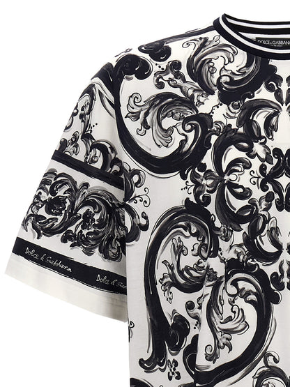 'Maiolica' print T-shirt T-shirt