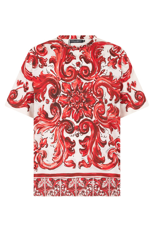 Dolce & Gabbana Printed cotton T-shirt