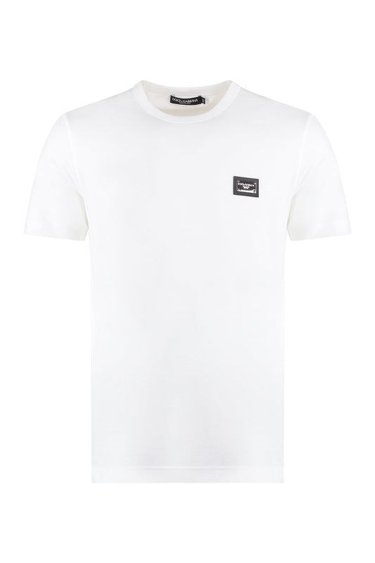 Dolce & Gabbana Crew-neck cotton t-shirt