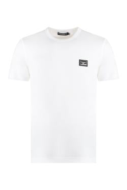 Dolce & Gabbana Crew-neck cotton t-shirt
