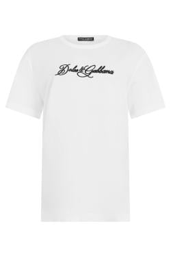 Dolce & Gabbana Cotton T-shirt with logo