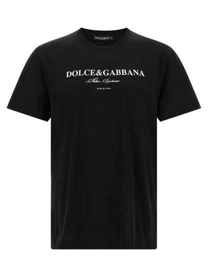 Flock print t-shirt T-shirt