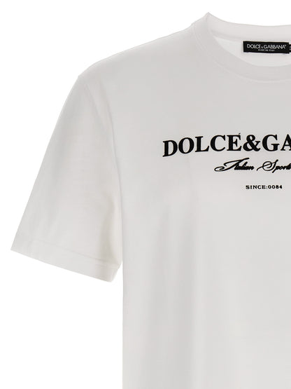 Flock print t-shirt T-shirt