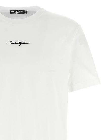 Logo embroidery t-shirt T-shirt