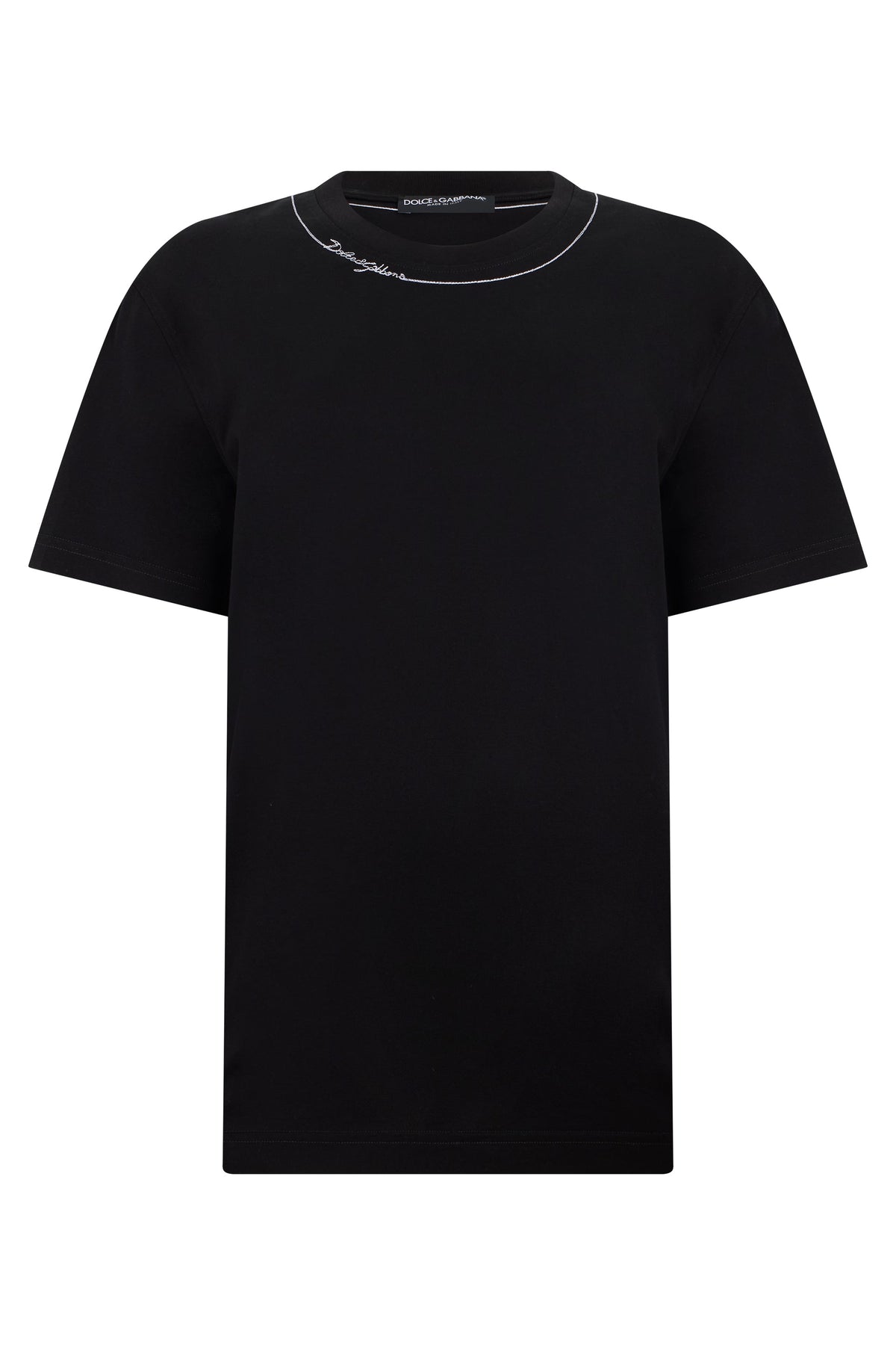 Dolce & Gabbana Black T-shirt with short sleeves