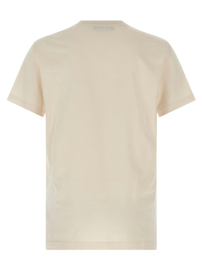Double embroidery t-shirt T-shirt