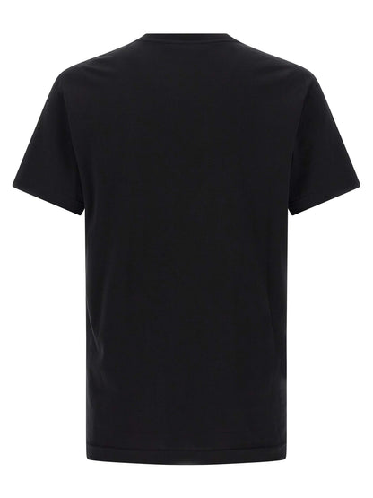 Double embroidery t-shirt T-shirt
