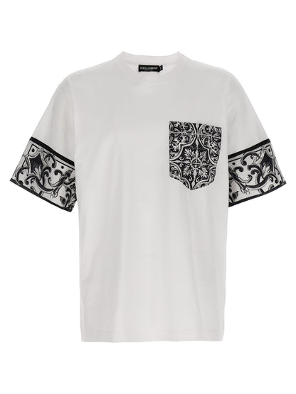 'Maiolica' print T-shirt T-shirt