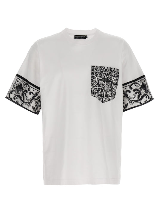 'Maiolica' print T-shirt T-shirt
