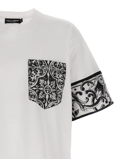 'Maiolica' print T-shirt T-shirt