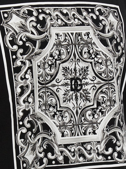 'Maiolica' print T-shirt T-shirt