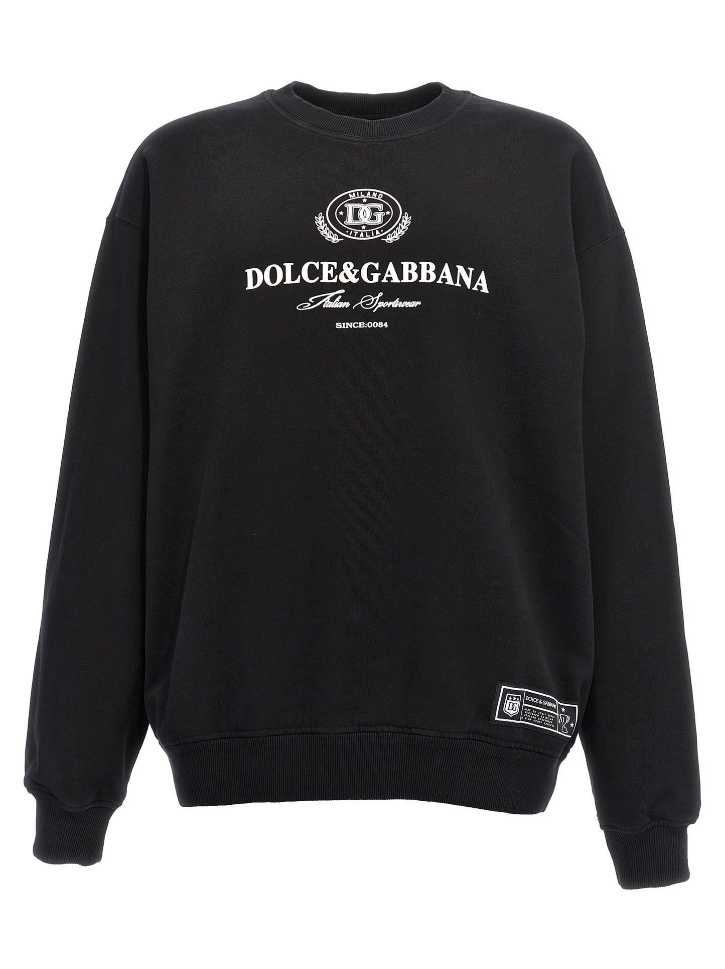 Flocked logo sweatshirt Sweatshirt