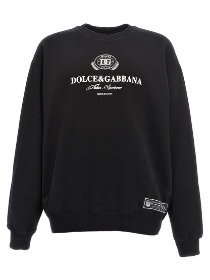 Flocked logo sweatshirt Sweatshirt