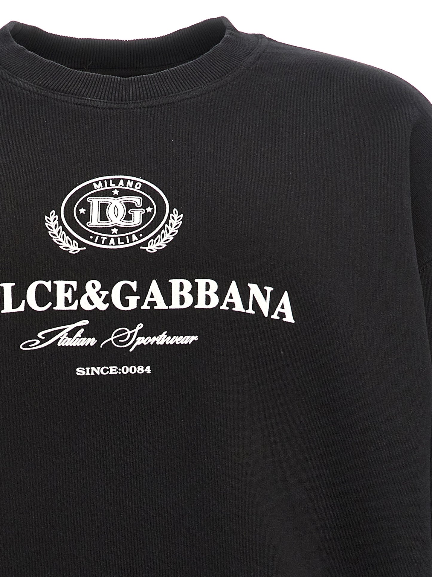 Flocked logo sweatshirt Sweatshirt
