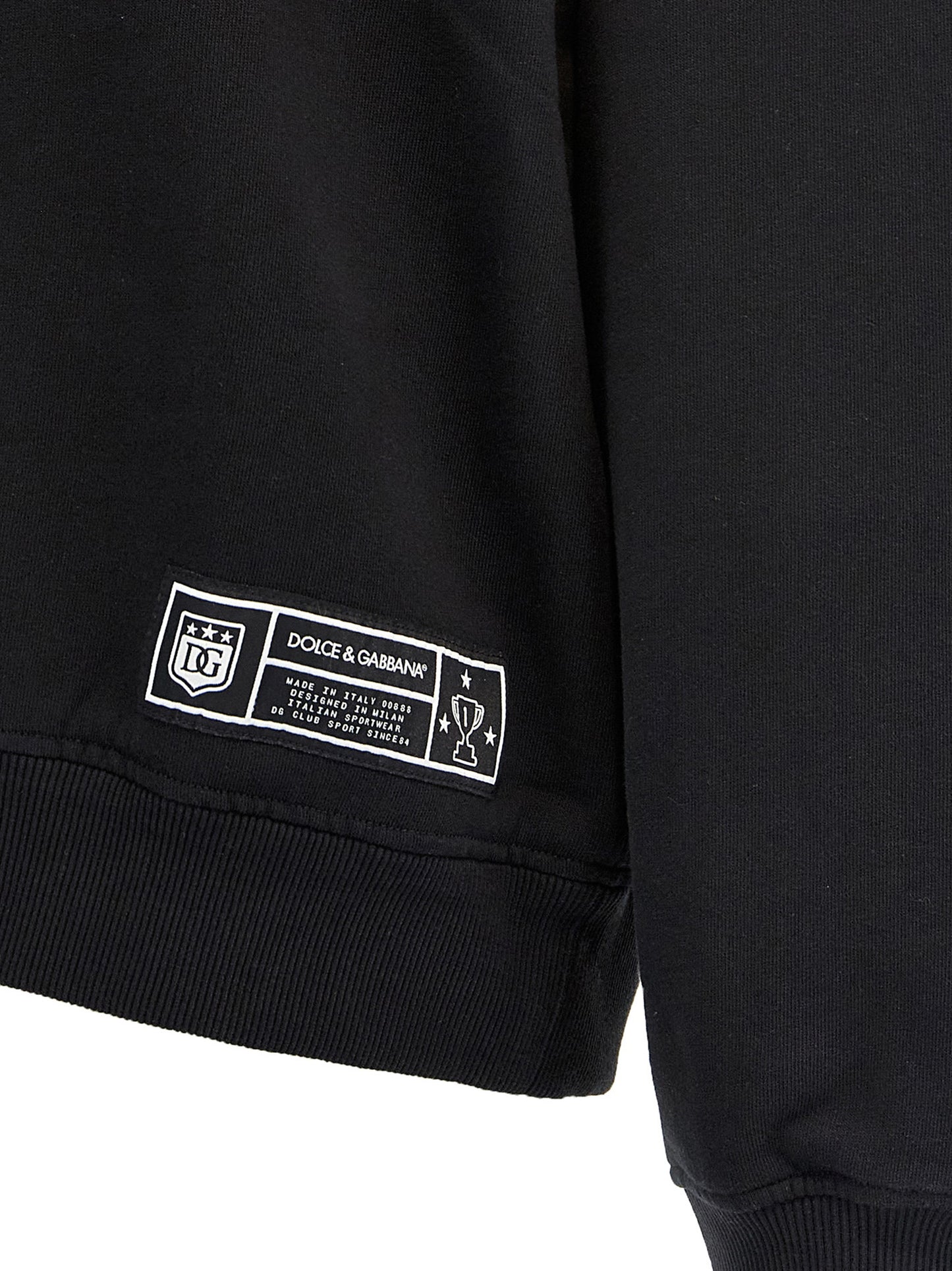 Flocked logo sweatshirt Sweatshirt
