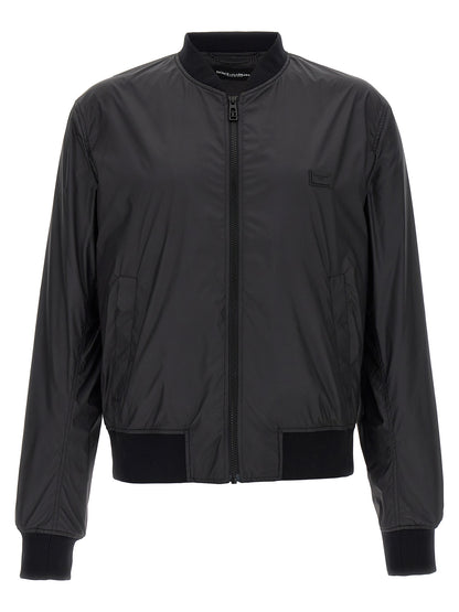 Logo plaque bomber jacket Piumini, Parka, Giacche casual