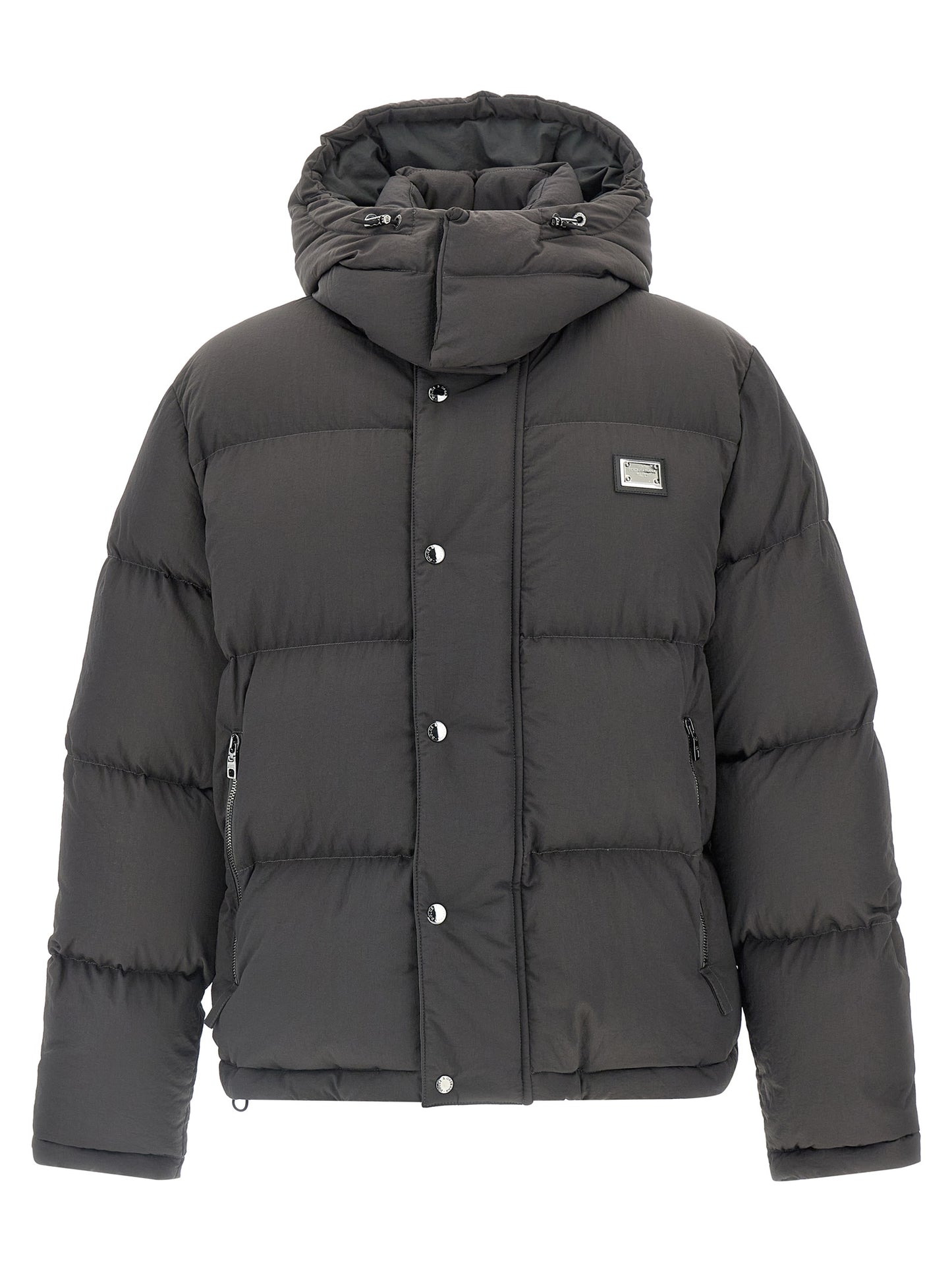Logo patch down jacket Down jacket, Parka, Casual jackets