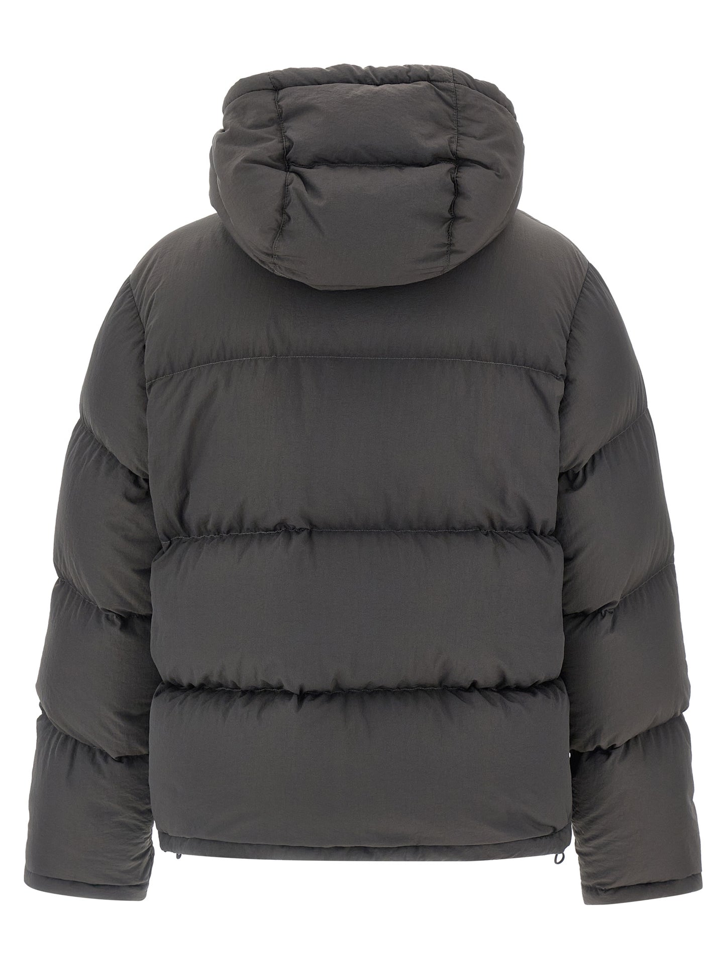 Logo patch down jacket Down jacket, Parka, Casual jackets