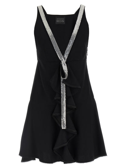 Studded ribbon dress Dresses