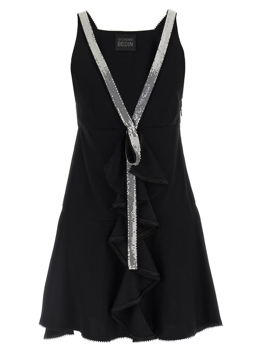 Studded ribbon dress Dresses