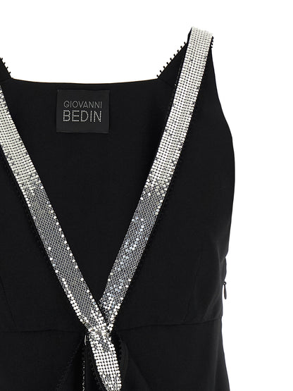 Studded ribbon dress Dresses