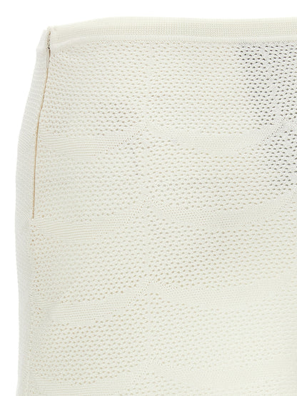 Crochet mini skirt Skirts