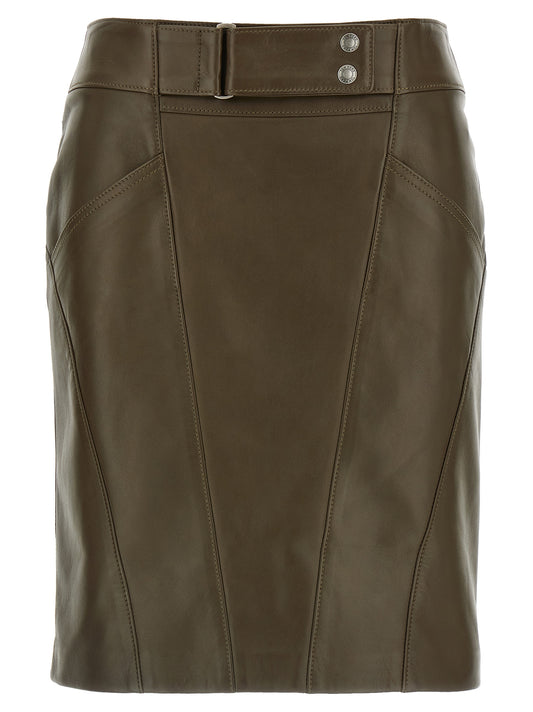 Nappa skirt Skirts